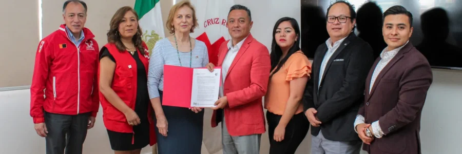 Cruz Roja Mexicana en Puebla e ISSSTE renuevan convenio para el traslado de derechohabientes