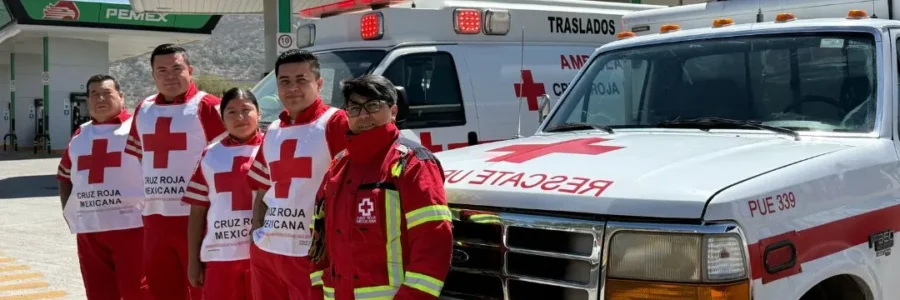 Semana Santa 2025: Cruz Roja Mexicana en Puebla, presente y lista para servir